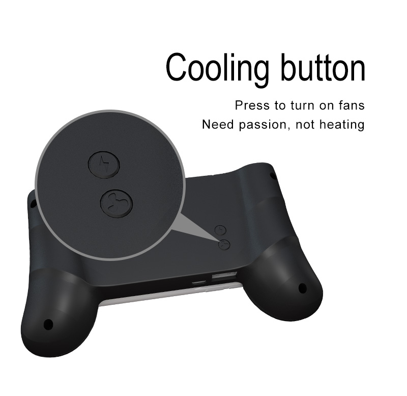 Bakeey-Cooling-Fans-1500mAh-Wilreless-Charging-Pad-Power-Bank-Gamepad-Holder-Controller-1277564