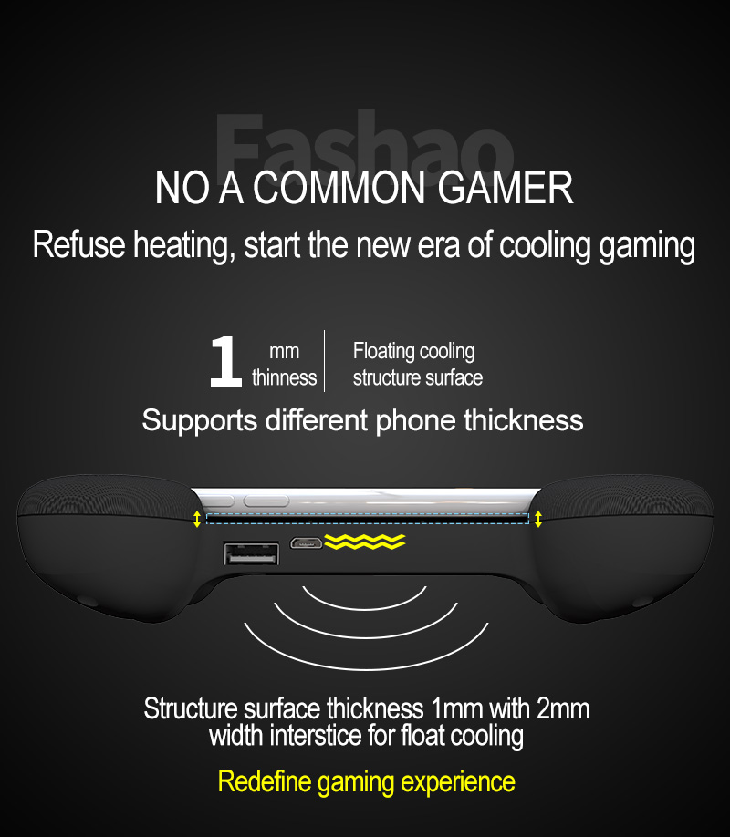 Bakeey-Cooling-Fans-1500mAh-Wilreless-Charging-Pad-Power-Bank-Gamepad-Holder-Controller-1277564