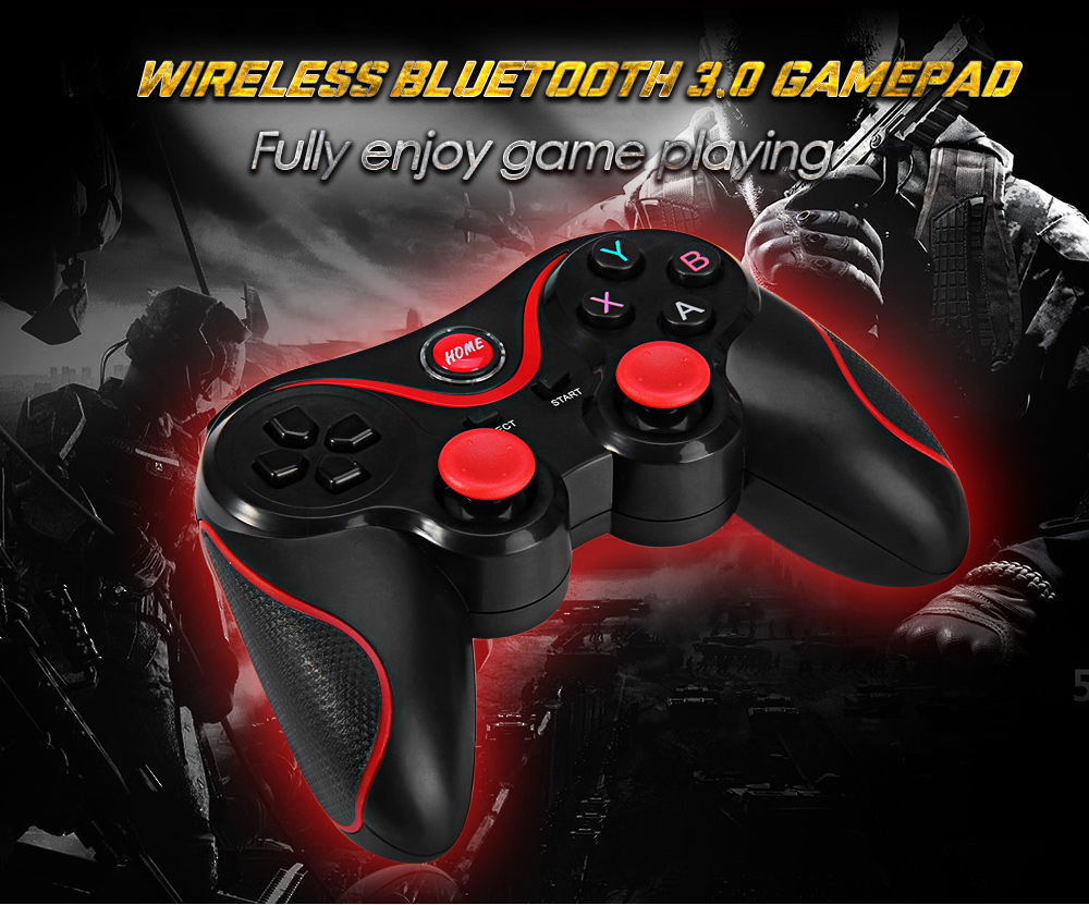 Bakeey-Wireless-Bluetooth-30-Gamepad-Joystick-Game-ControllerHolderReceiver-for-Phone-Tablet-1351083