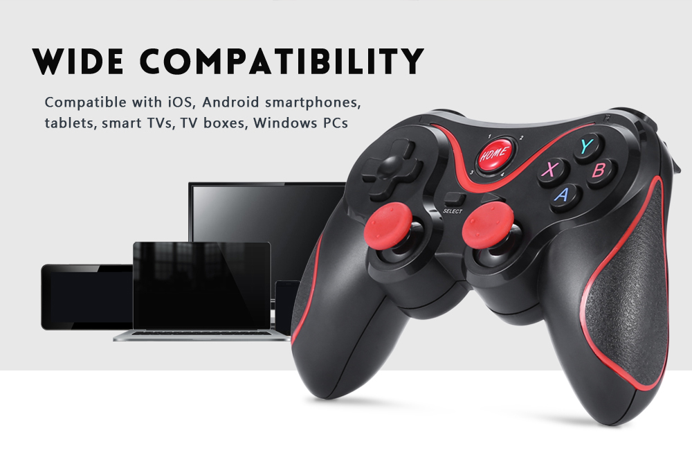 Bakeey-Wireless-Bluetooth-30-Gamepad-Joystick-Game-ControllerHolderReceiver-for-Phone-Tablet-1351083