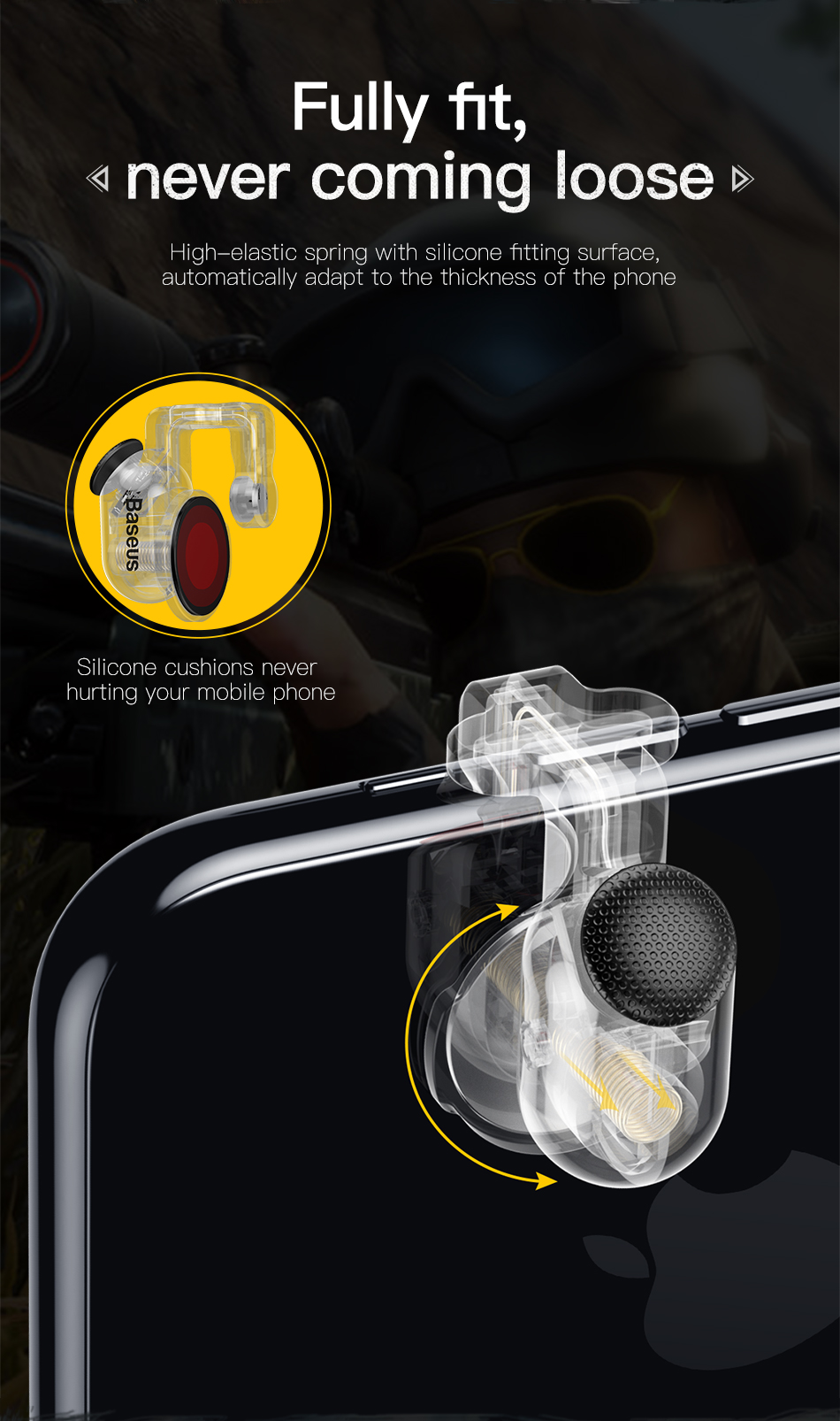 Baseus-1Pair-Mobile-Phone-Gamepad-Game-Controller-Trigger-Joystick-for-iPhone-XS-MAX-XR-Oneplus-6-1356639