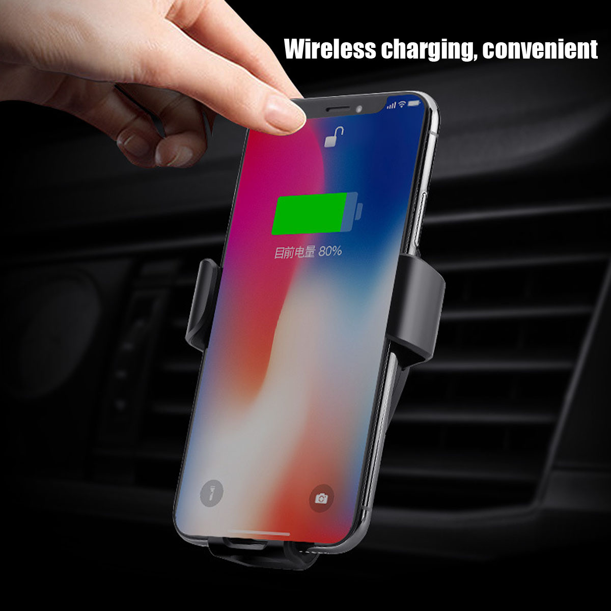 10W-Qi-Wireless-Fast-Charge-Gravity-Linkage-Auto-Lock-Car-Air-Vent-Holder-Mount-for-iPhone-Mobile-Ph-1411726