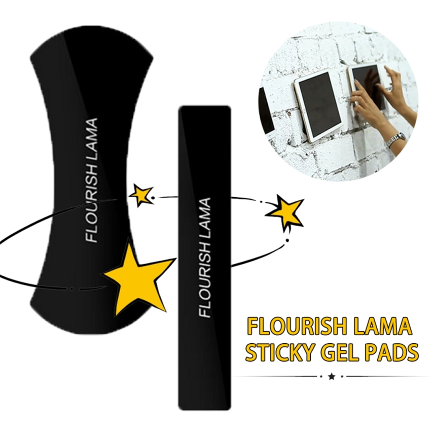 2-Pcs-FLOURISH-LAMA-Poweful-Sticky-Gel-Pad-Wall-Stand-Anti-Skid-Mat-Holder-for-Phone-Tablet-1186618