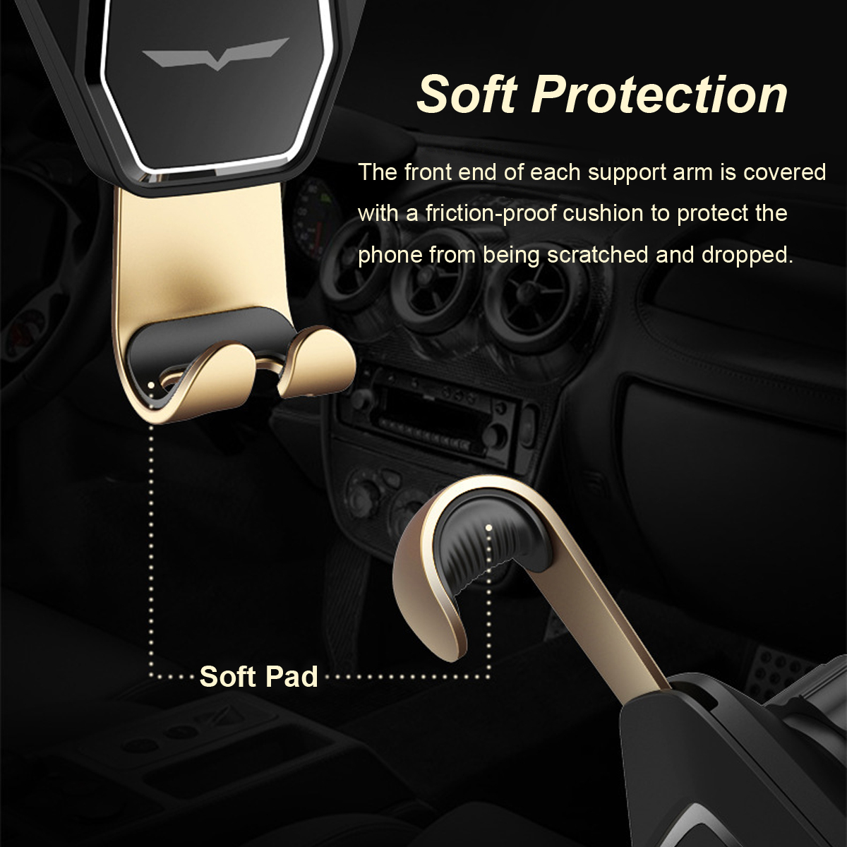 360-Degree-Rotation-Metal-Gravity-Auto-Lock-Holder-Car-Air-Vent-Mount-Phone-Stand-Outlet-Bracket-1238698