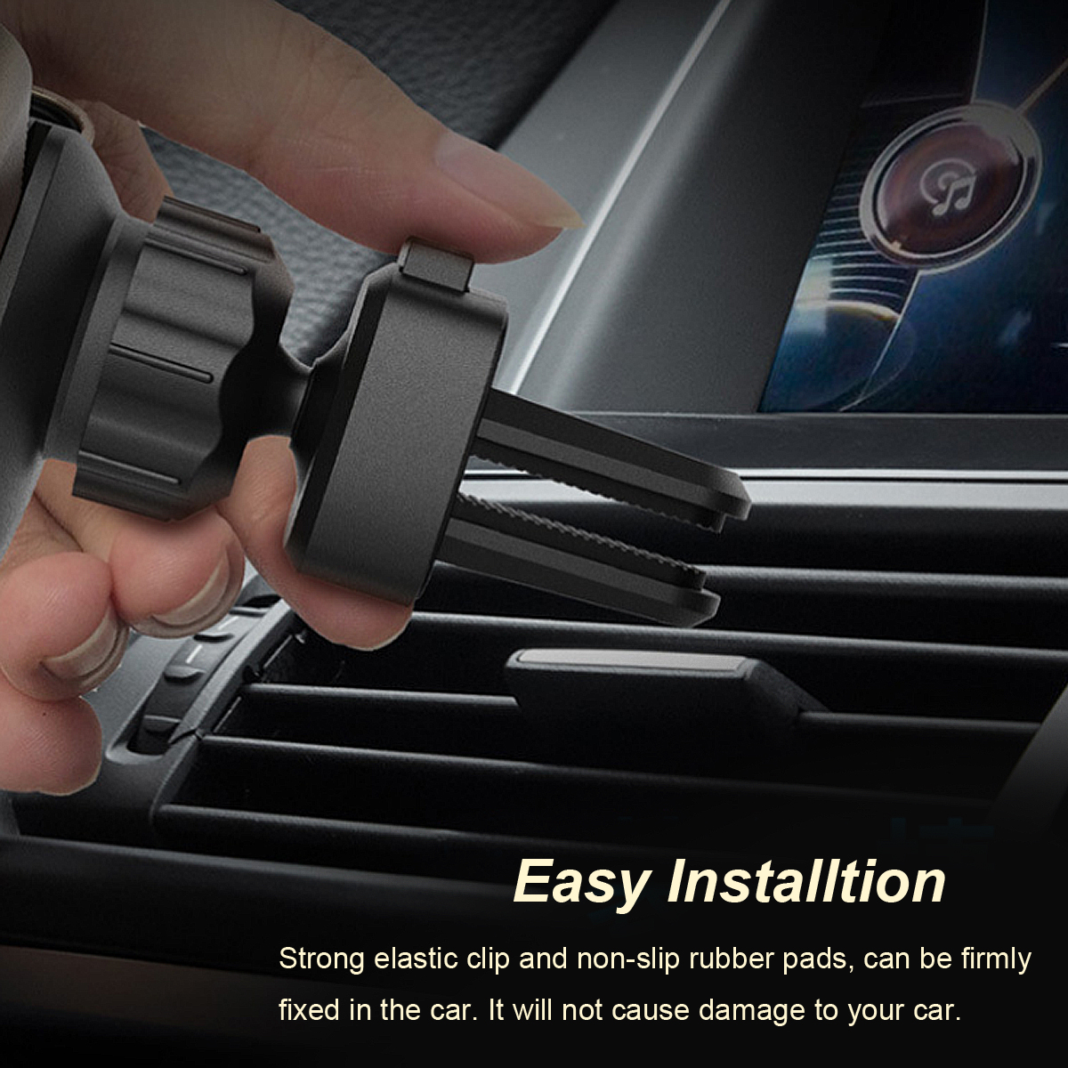 360-Degree-Rotation-Metal-Gravity-Auto-Lock-Holder-Car-Air-Vent-Mount-Phone-Stand-Outlet-Bracket-1238698