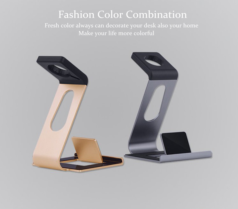 2-in-1-Multi-function-Charging-Holder-Aluminum-Alloy-Phone-Stand-for-iPhone-iPad-iwatch-Xiaomi-1195634