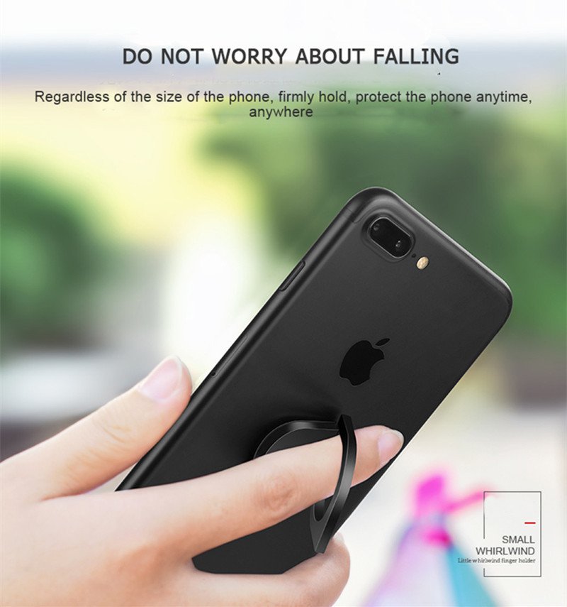 Bakeey-Metal-Strong-Adsorption-Desktop-Phone-Holder-Finger-Ring-Stand-for-iPhone-8-X-Xiaomi-1239060