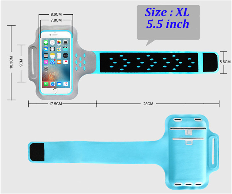 HAISSKY-Running-Reflective-Stripe-Waterproof-Wrist-Pouch-Armband-Arm-Bag-for-Mobile-Phone-Under-55-1309727