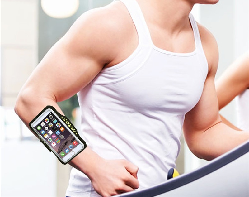 Haissky-Waterproof-Arm-Bag-Running-Arm-Belt-Sports-Phone-Case-Armband-for-under-55-inches-Phone-1149435