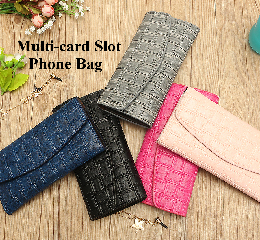 16-Card-Slot-Three-folded-External-Card-Bag-PU-Leather-Phone-Wallet-For-Phone-Under-55-inch-1151623