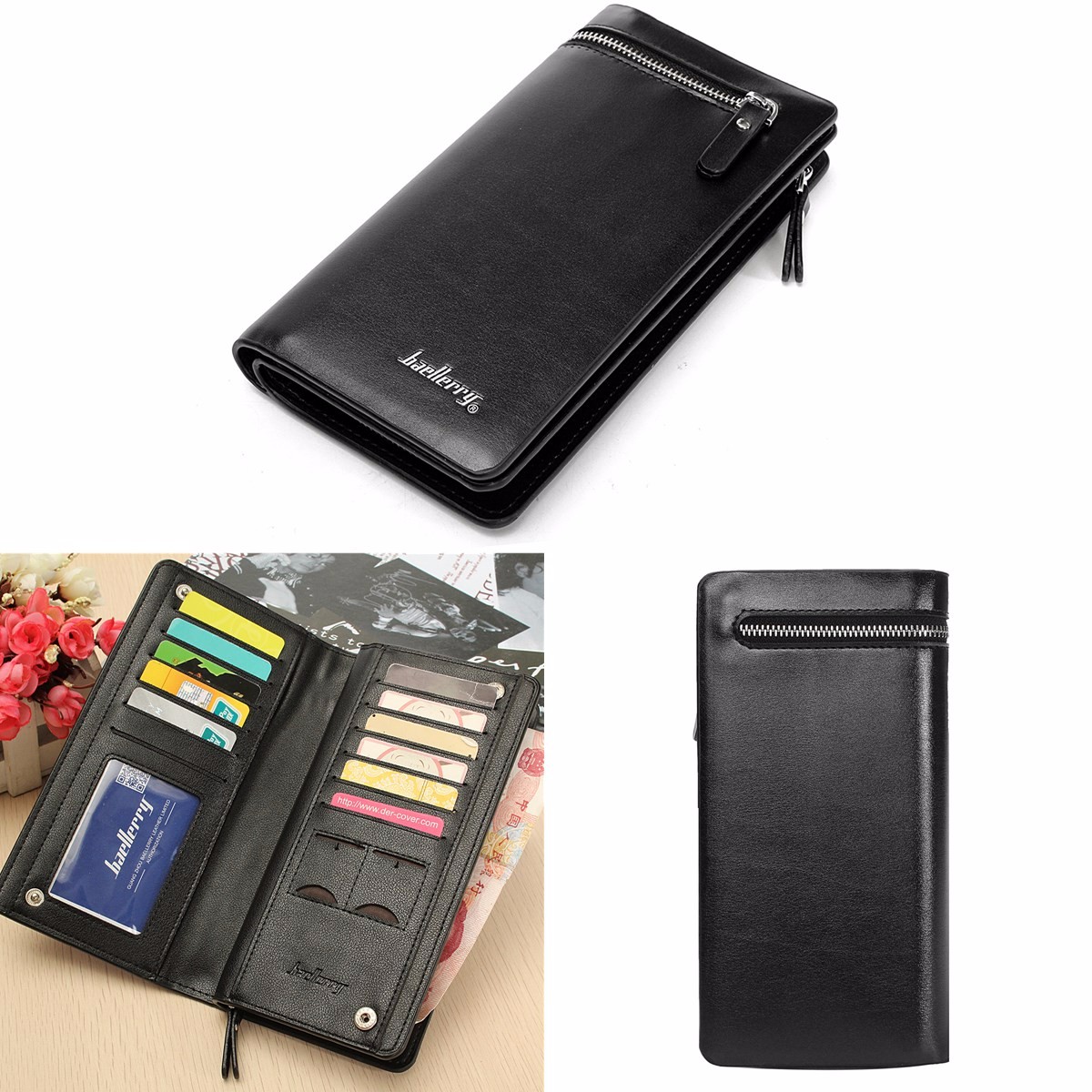 Baellerry-Men-Multi-function-PU-Leather-Wallet-Case-Phone-Bag-Bifold-Card-Holder-Handbag-1085498