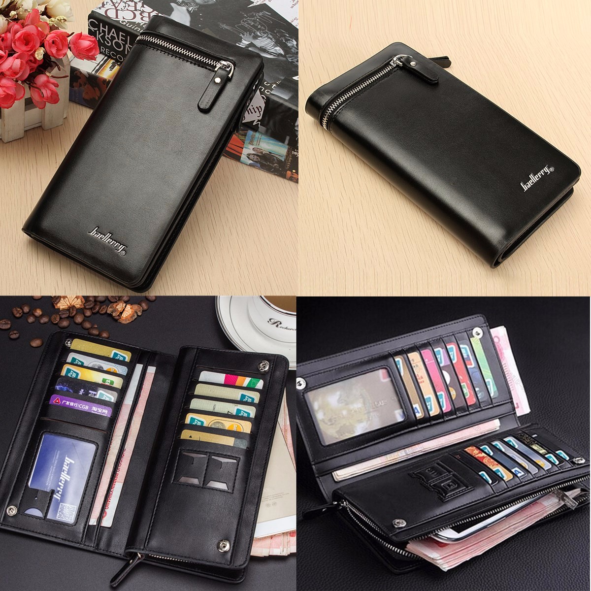 Baellerry-Men-Multi-function-PU-Leather-Wallet-Case-Phone-Bag-Bifold-Card-Holder-Handbag-1085498