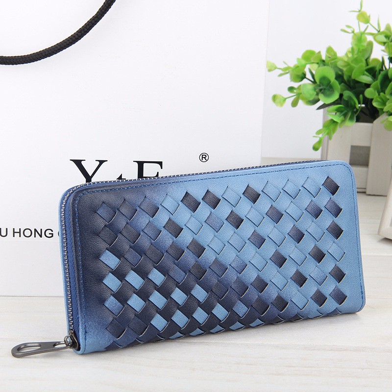 55-Inch-Womens-PU-Woven-Texture-Long-Wallet-Phone-Bag-Handbag-For-iPhone-77-PLus-Samsung-S7-Edge-1108138