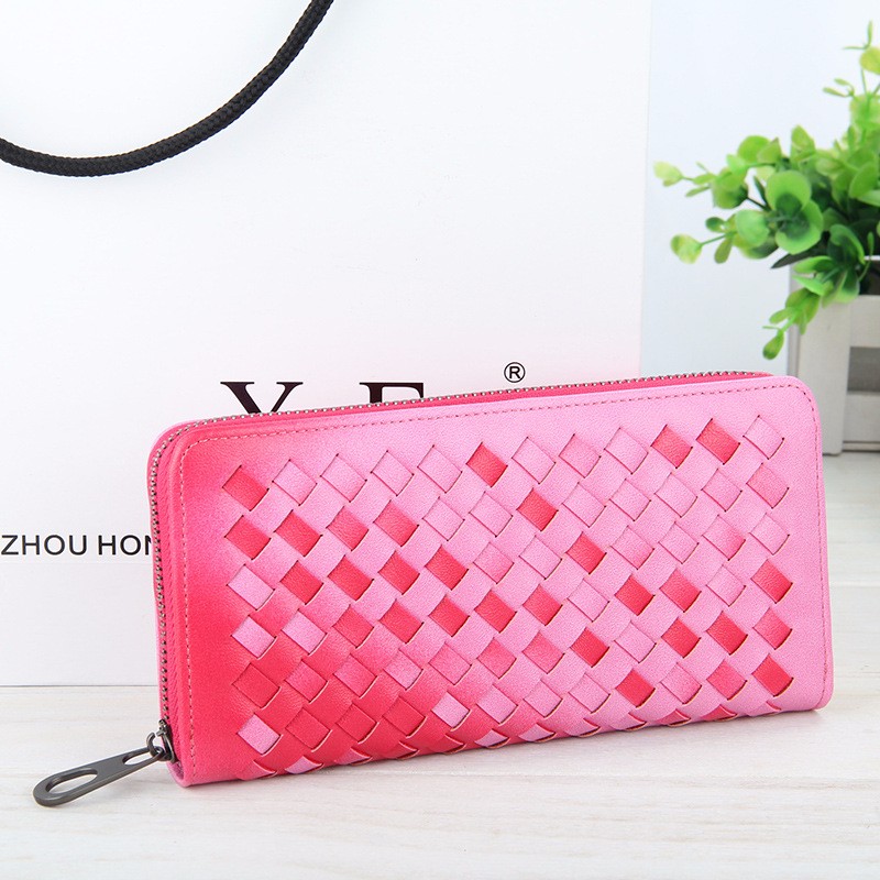 55-Inch-Womens-PU-Woven-Texture-Long-Wallet-Phone-Bag-Handbag-For-iPhone-77-PLus-Samsung-S7-Edge-1108138