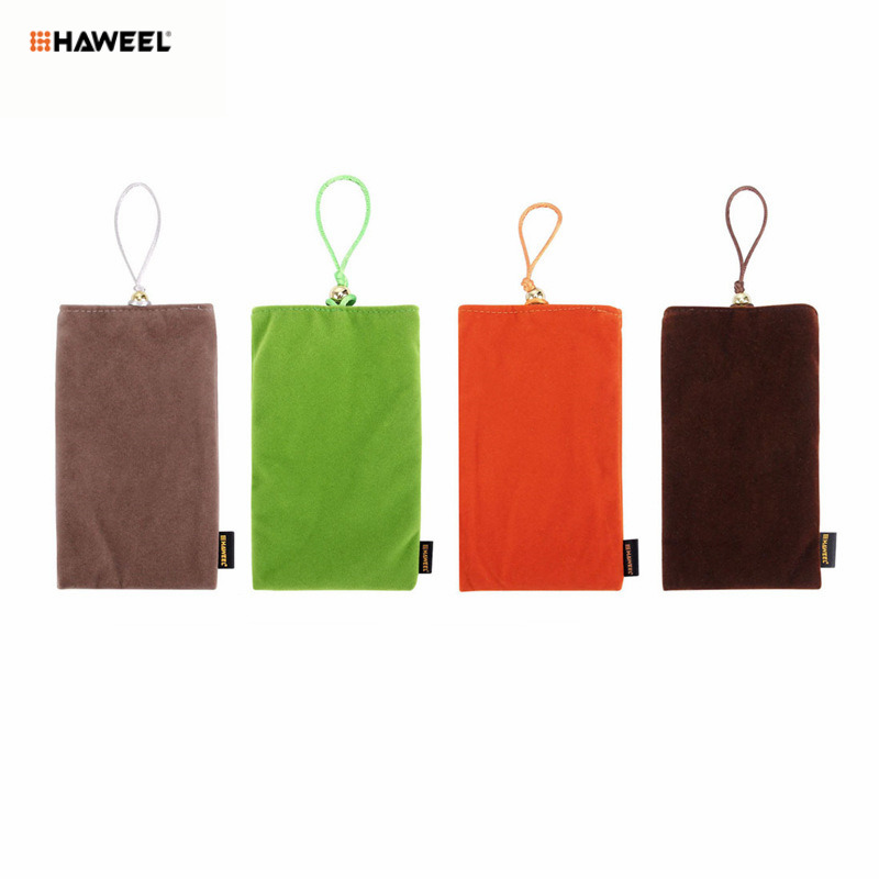 HAWEEL-Universal-55-Inch-Phone-Power-Bank-Electronic-Storag-Velvet-Bundle-Pocket-Flannel-Bag-1174870