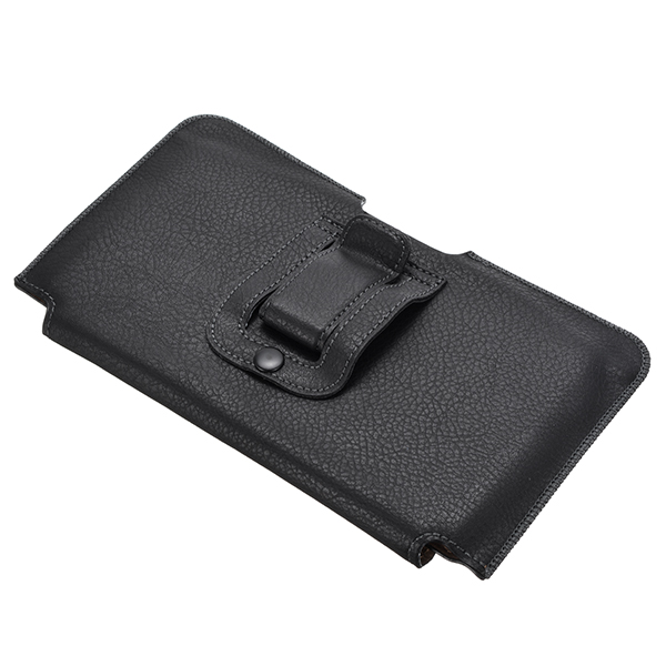 Black-Universal-Leather-Magnetic-Waist-Card-slot-Bag-Case-For-Phone-Under-63-Inch-1085194