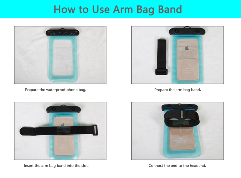 IPX8-Waterproof-Cell-Phone-Sealed-Bag-Pouch-with-Arm-Band-for-Phone-Under-6-Inches-Phone-1190978