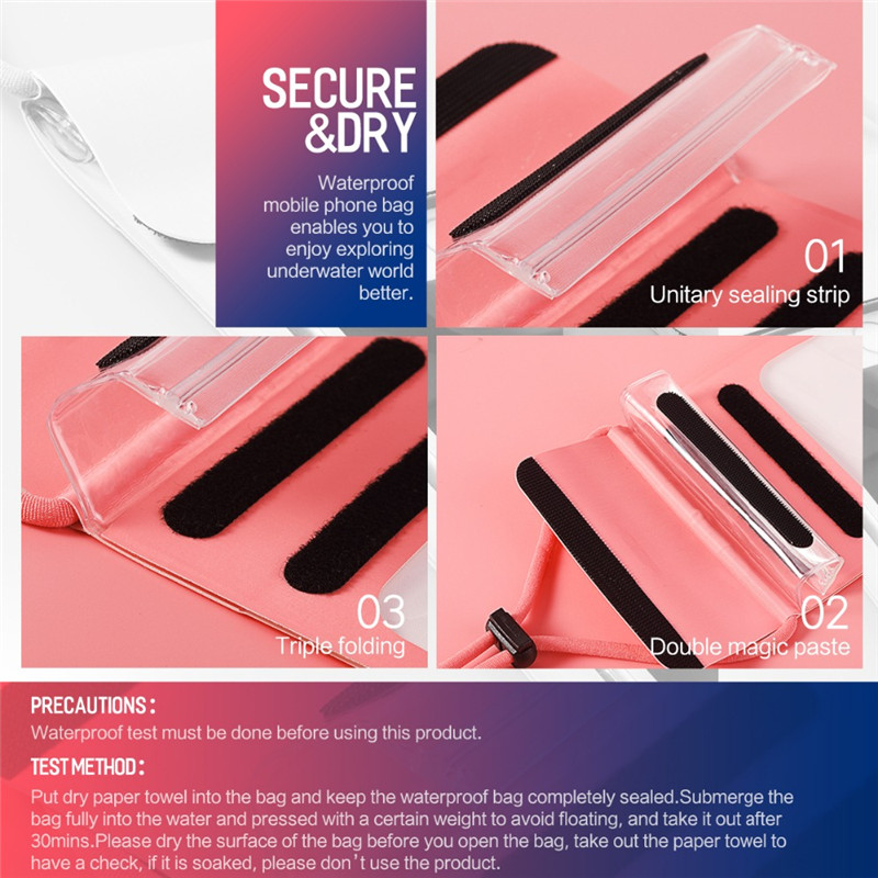 Rock-IPX8-Waterproof-Screen-Touch-Transparent-Window-Phone-Bag-for-iPhone-Xiaomi-Under-60-inches-1304253