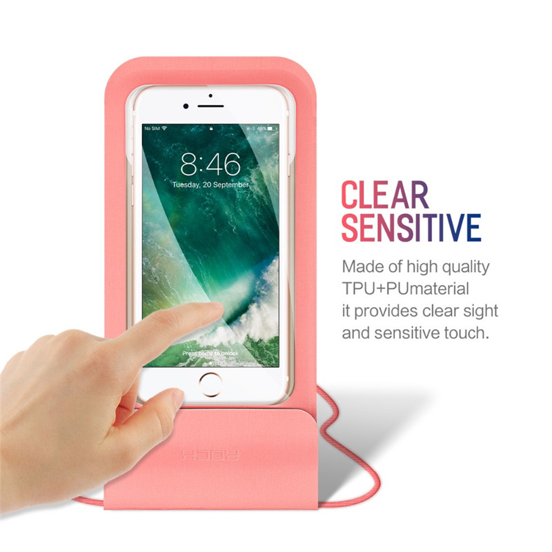 Rock-IPX8-Waterproof-Screen-Touch-Transparent-Window-Phone-Bag-for-iPhone-Xiaomi-Under-60-inches-1304253
