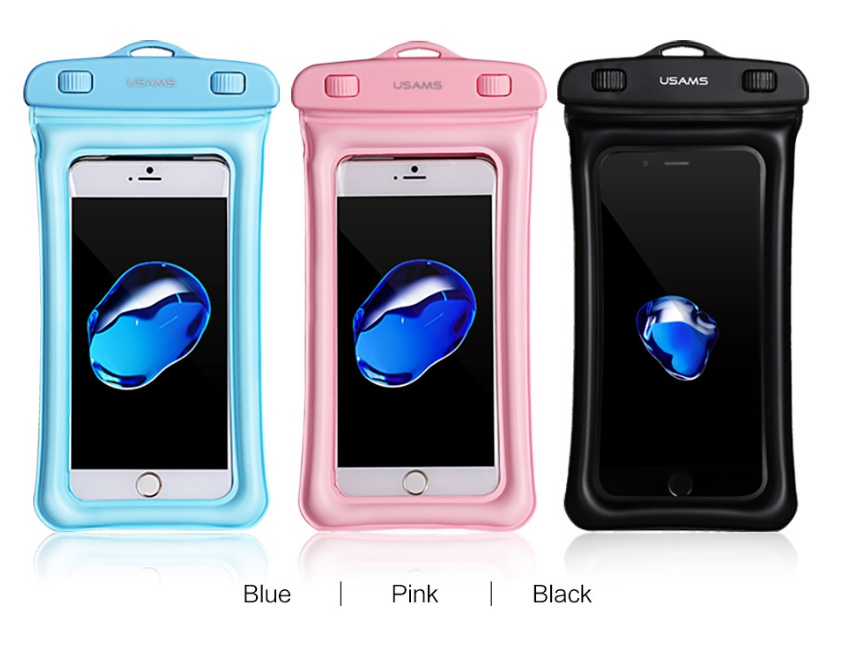 USAMS-YD007-IPX8-Waterproof-Touch-Screen-Gasbag-Floating-Phone-Bag-Shockproof-Airbag-Bumper-Case-1153712