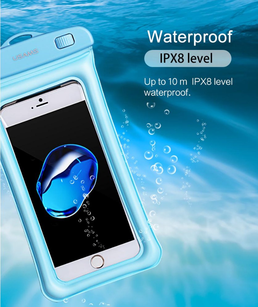 USAMS-YD007-IPX8-Waterproof-Touch-Screen-Gasbag-Floating-Phone-Bag-Shockproof-Airbag-Bumper-Case-1153712