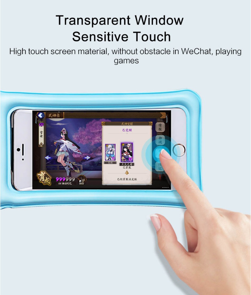 USAMS-YD007-IPX8-Waterproof-Touch-Screen-Gasbag-Floating-Phone-Bag-Shockproof-Airbag-Bumper-Case-1153712