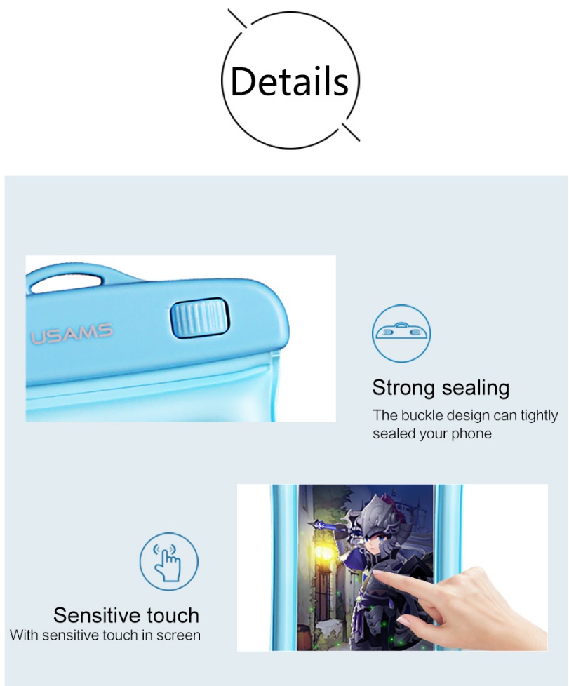 USAMS-YD007-IPX8-Waterproof-Touch-Screen-Gasbag-Floating-Phone-Bag-Shockproof-Airbag-Bumper-Case-1153712