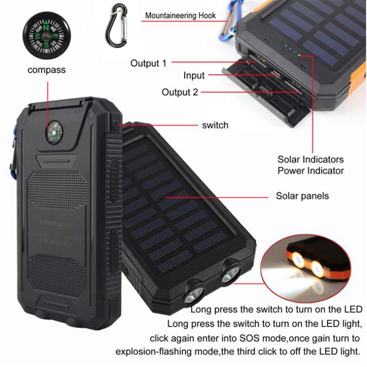20000mAh-DIY-Power-Bank-Portable-Solar-Charger-Case-Compass-Flashlight-Dual-USB-Port-for-Cellphone-1271932