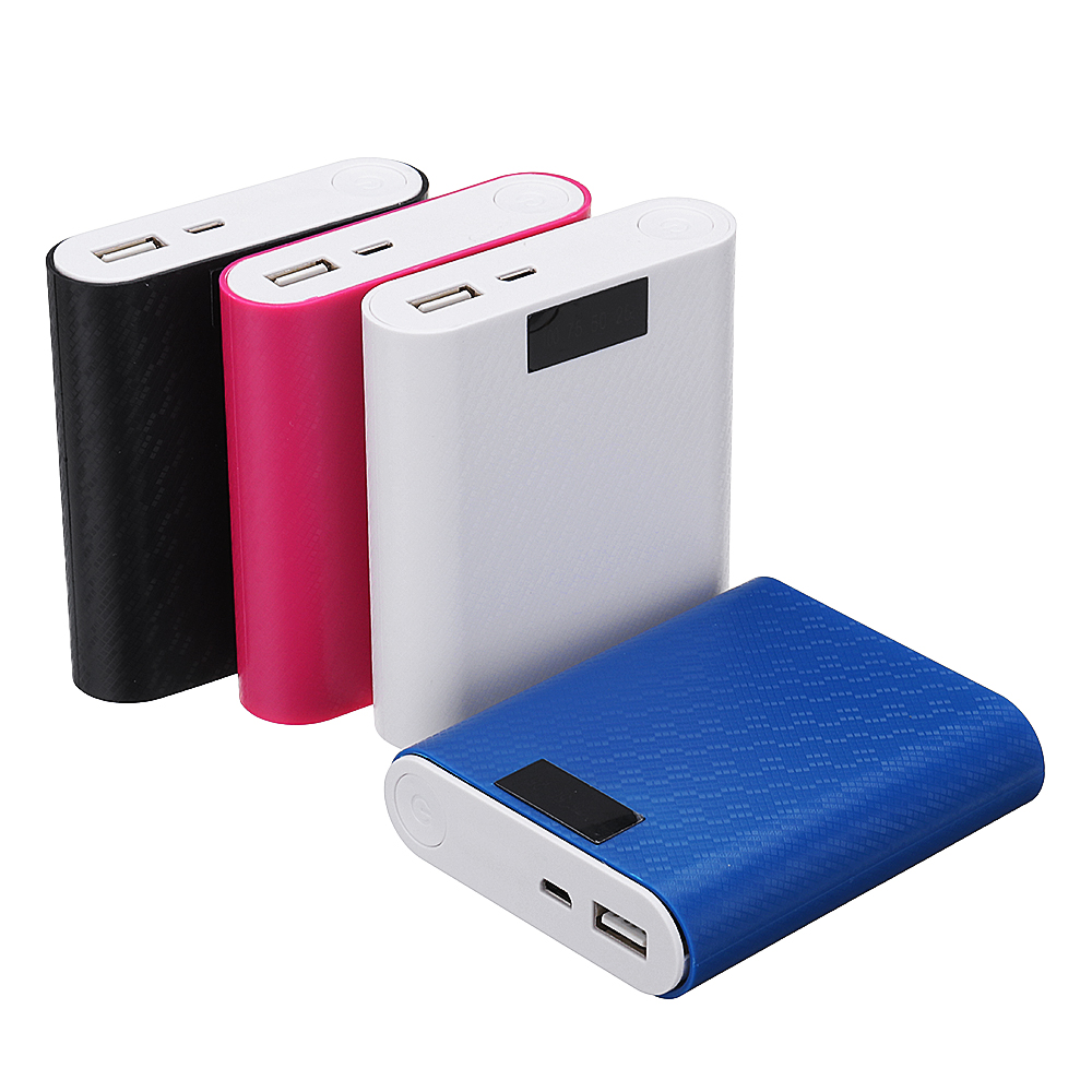 Bakeey-4x18650-15A-One-USB-Port-LED-Display-12000mAh-Battery-Case-Power-Bank-Box-for-Honor-8X-1375623