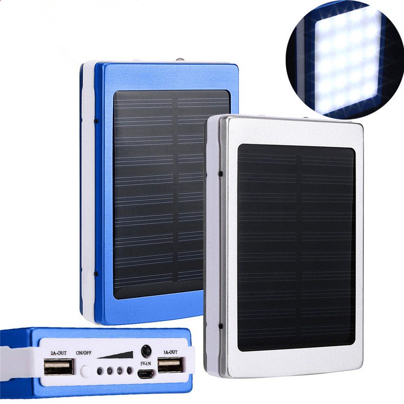 Bakeey-5x18650-Dual-USB-Solar-Energy-Camping-Flashlight-20000mAh-Battery-Case-Power-Bank-Box-1222971