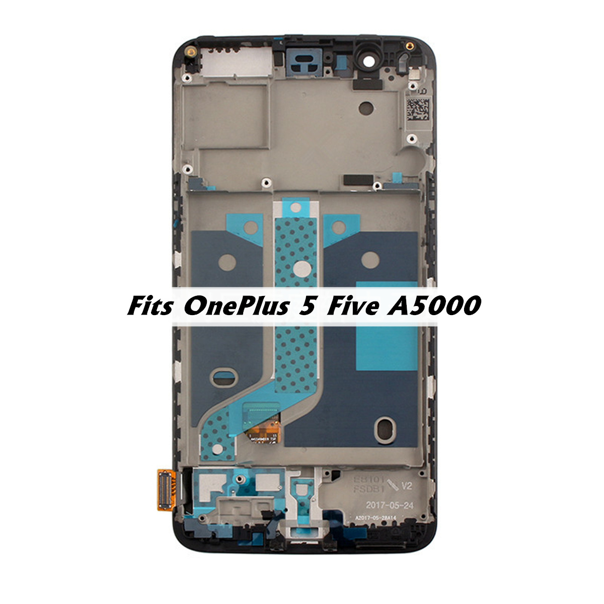 LCD-Display--Touch-Screen-Digitizer-Assembly-Replacement-With-Frame-for-Oneplus-5-A5000-1370661