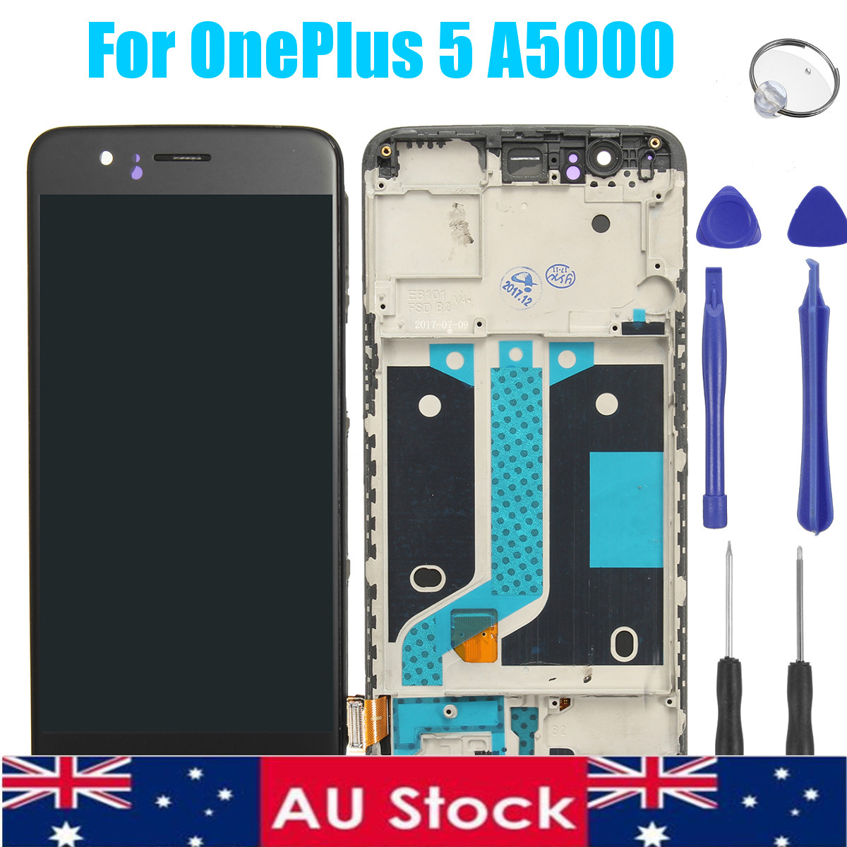 LCD-Display-Touch-Screen-Digitizer--Frame-Replacement-With-Tools-For-OnePlus-5-A5000-1261954