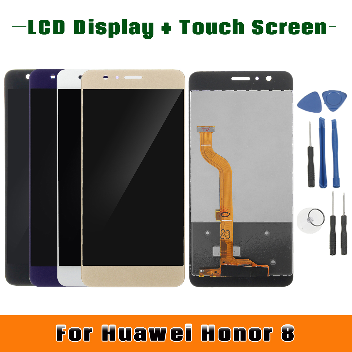 LCD-DisplayTouch-Screen-Digitizer-Assembly-Replacement-With-Tools-For-Huawei-Honor-8-1238995
