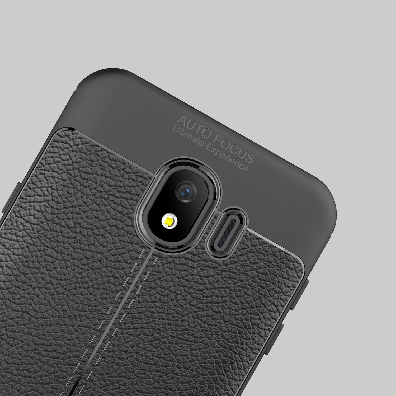 Bakeey-Litchi-Leather-Soft-TPU-Protective-Case-for-Samsung-Galaxy-J4-2018-EU-Version-1312875