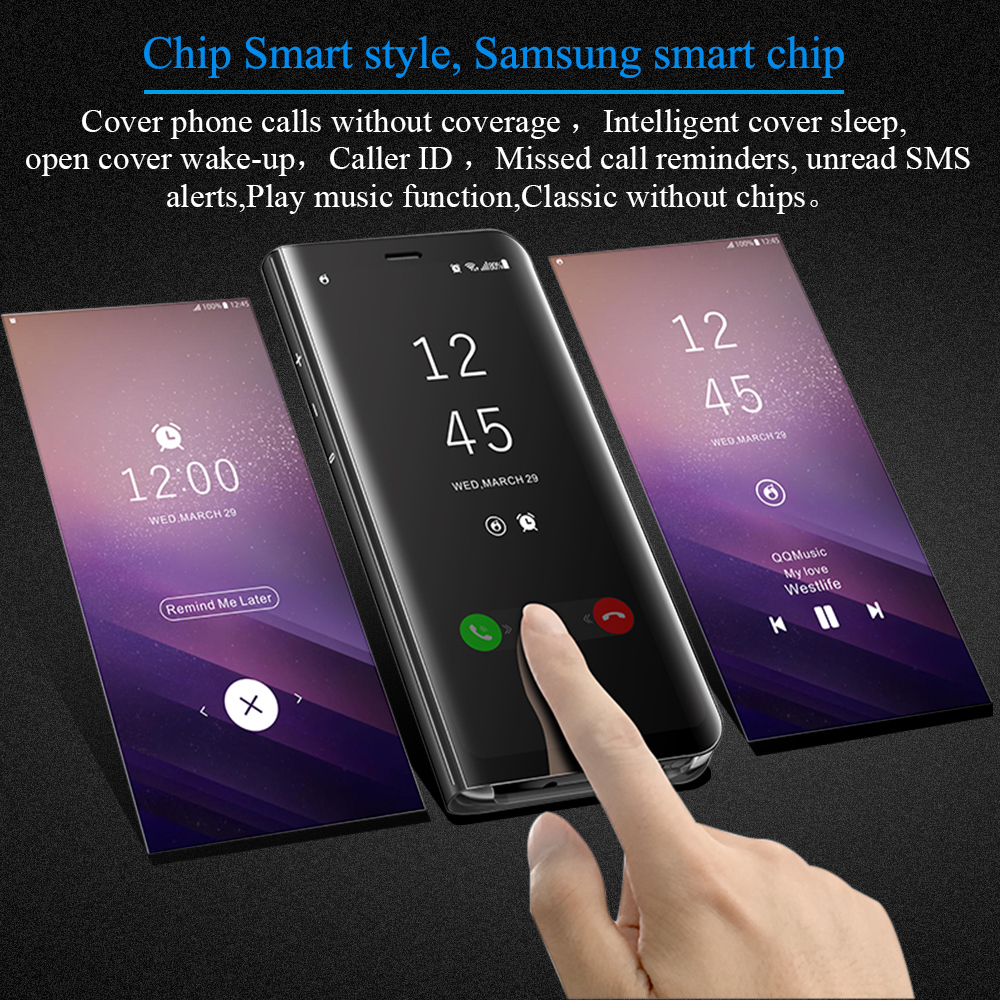 Bakeey-With-Chip-Smart-Sleep-Mirror-Window-View-Kickstand-Protective-Case-For-Samsung-Galaxy-Note-8-1309330
