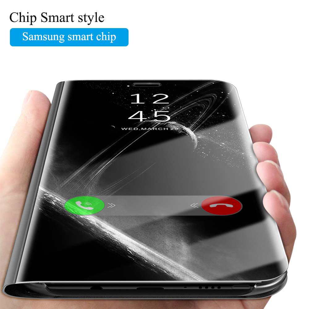 Bakeey-With-Chip-Smart-Sleep-Mirror-Window-View-Kickstand-Protective-Case-For-Samsung-Galaxy-Note-8-1309330