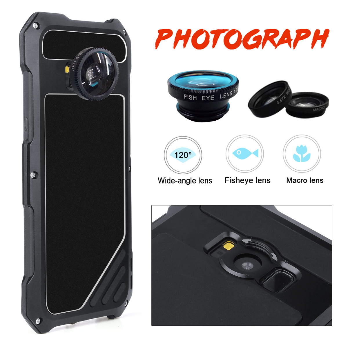 198deg-Fisheye-Lens15X-Macro-LensWide-Angle-LensAluminum-Case-For-Samsung-Galaxy-S8S8-Plus-1244590