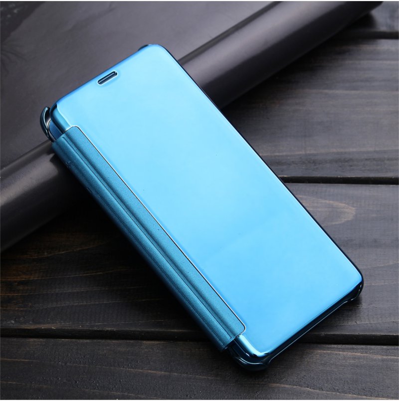 Bakeey-Smart-Sleep-Window-View-Electroplating-Acrylic-Mirror-PC-Case-For-Samsung-Galaxy-S8-58quot-1158532
