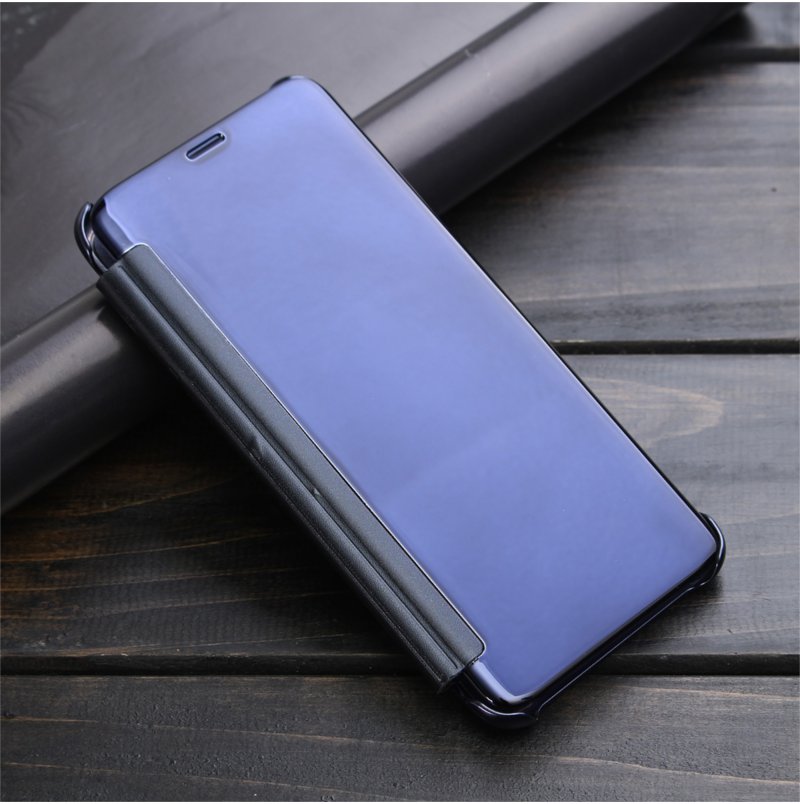 Bakeey-Smart-Sleep-Window-View-Electroplating-Acrylic-Mirror-PC-Case-For-Samsung-Galaxy-S8-58quot-1158532