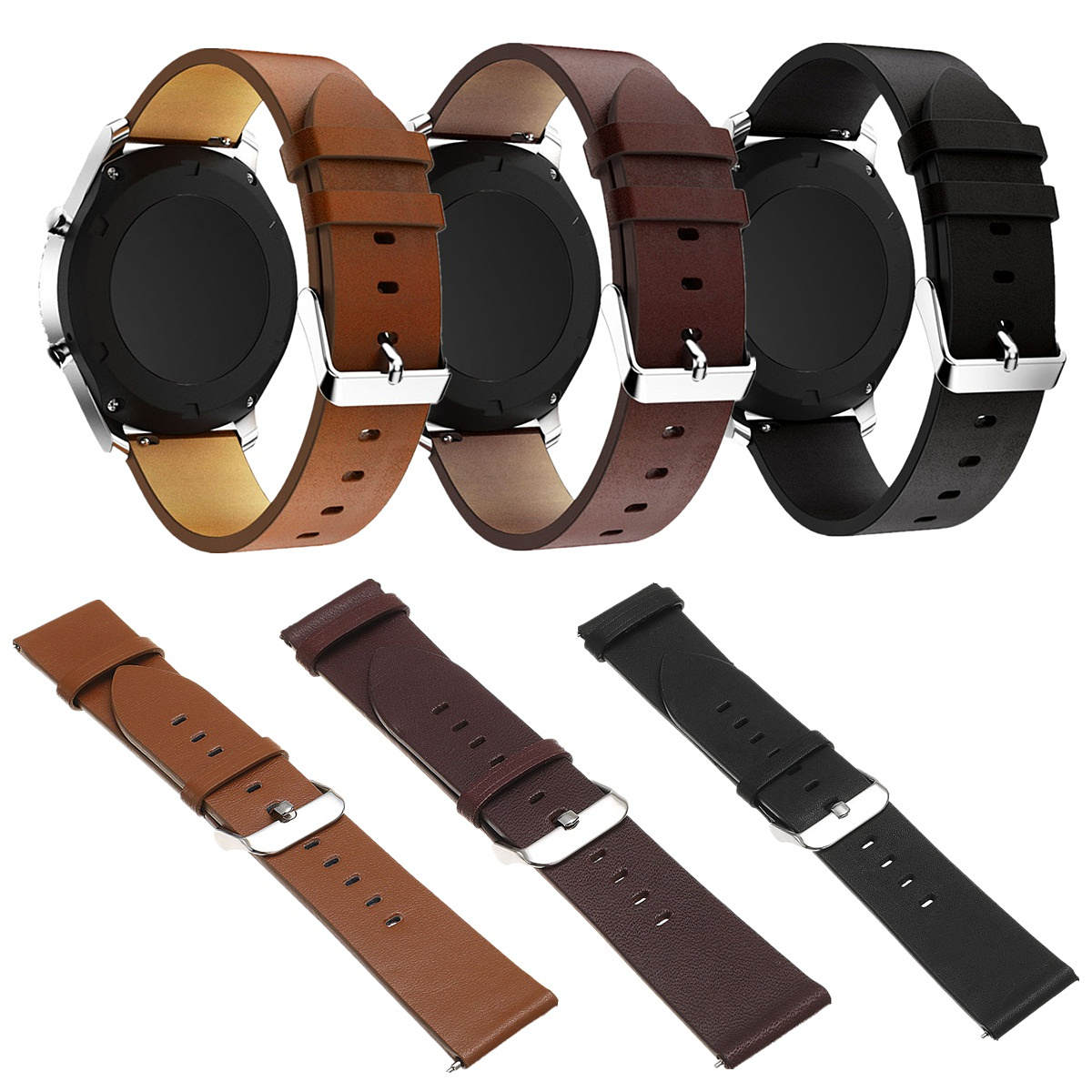 22mm-Leather-Watch-Band-Strap-for-Samsung-Gear-S3-FrontierClassic-1288488