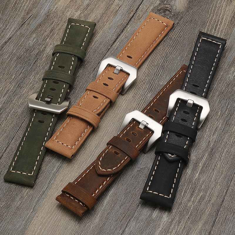 22mm-PU-Leather-Matte-Horse-Texture-Watch-Strap-Band-For-Samsung-Gear-S3-ClassicFrontier-1161490