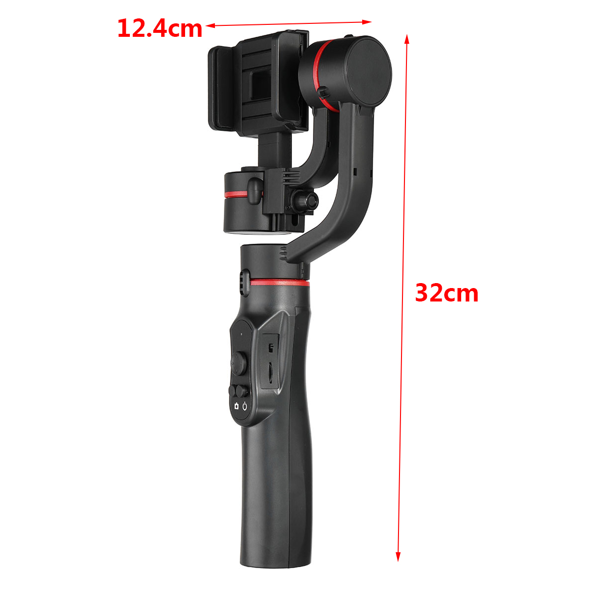 3-Axis-Gimbal-Action-Camera-Handheld-Bluetooth-Stabilizer-Multi-angle-Rotation-With-Clip-Holder-for--1415407