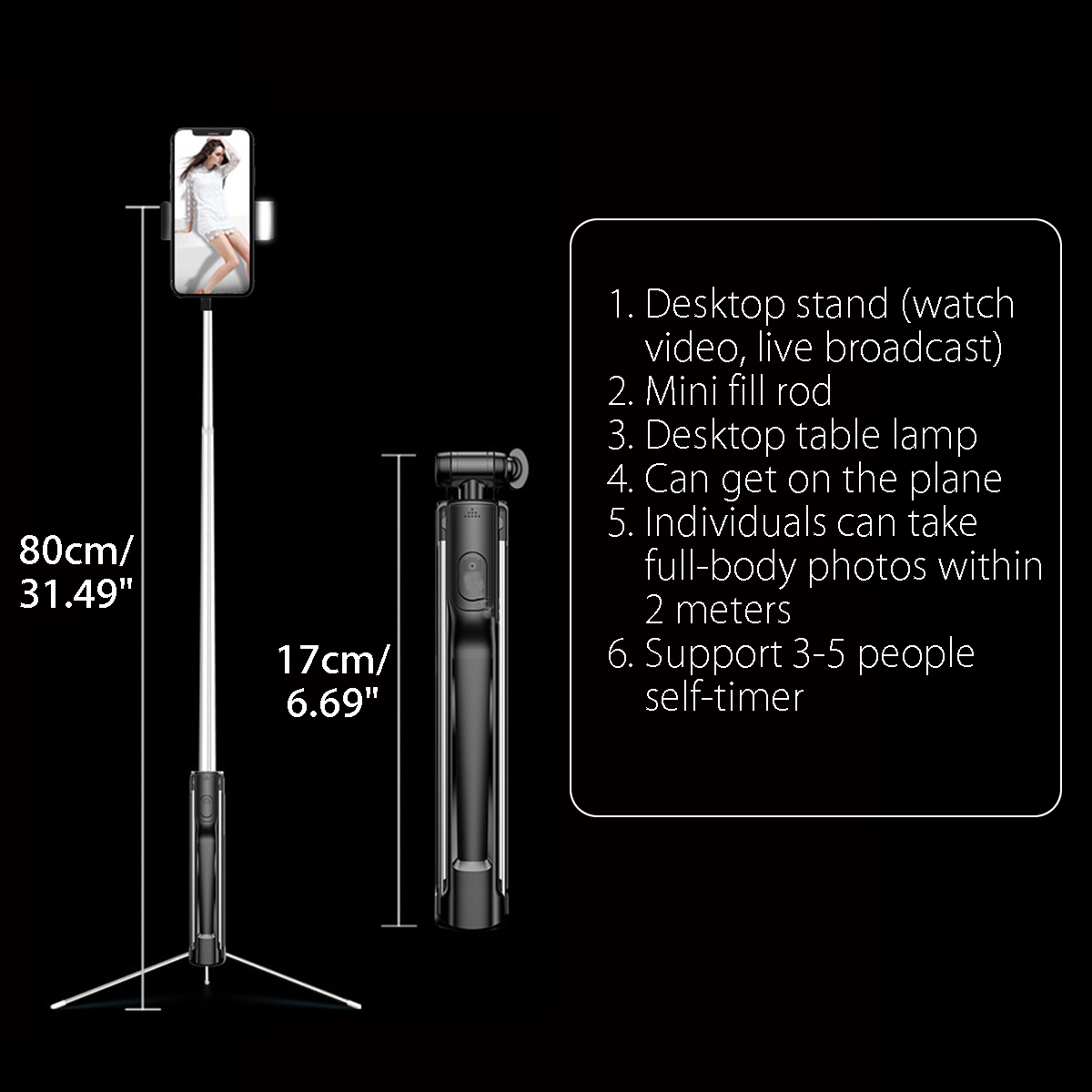 A19-80cm-All-in-1-bluetooth-Remote-Extendable-Multi-angle-Rotation-Tripod-Selfie-Stick-With-Fill-Lig-1415332