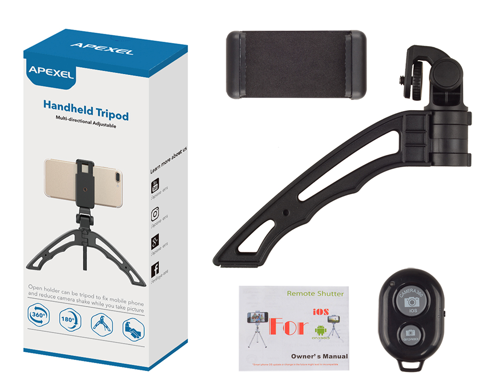 APEXEL-APL-JJ04-Portable-Bluetooth-Selfie-Camera-Handheld-Tripod-Monopod-Bracket-Phone-Holder-Mount-1283289