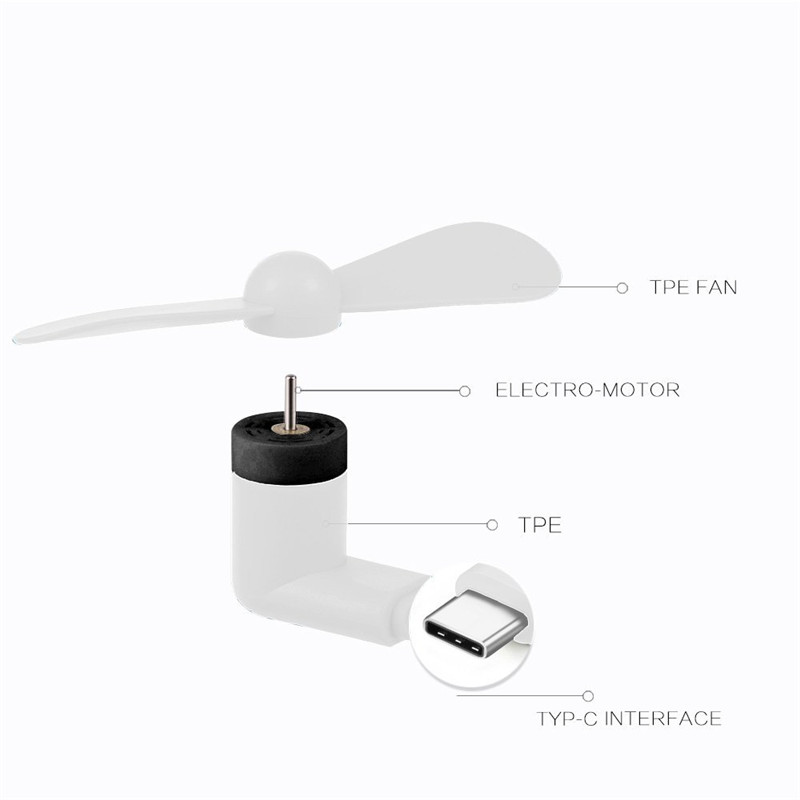 Bakeey-Mini-USB-Fan-Portable-Super-Mute-Micro-USB-Type-C-Cooling-Fan-for-Mobile-Phone-1302705