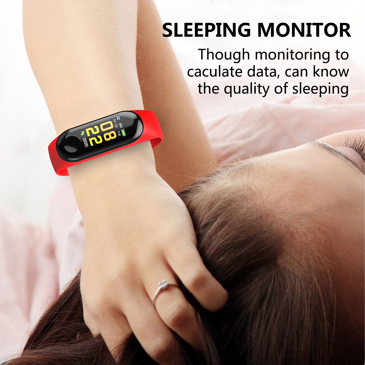 Bakeey-M3-Color-Screen-Smart-Watch-Heart-Rate-and-Blood-Pressure-Monitor-Smart-Bracelet-1349025