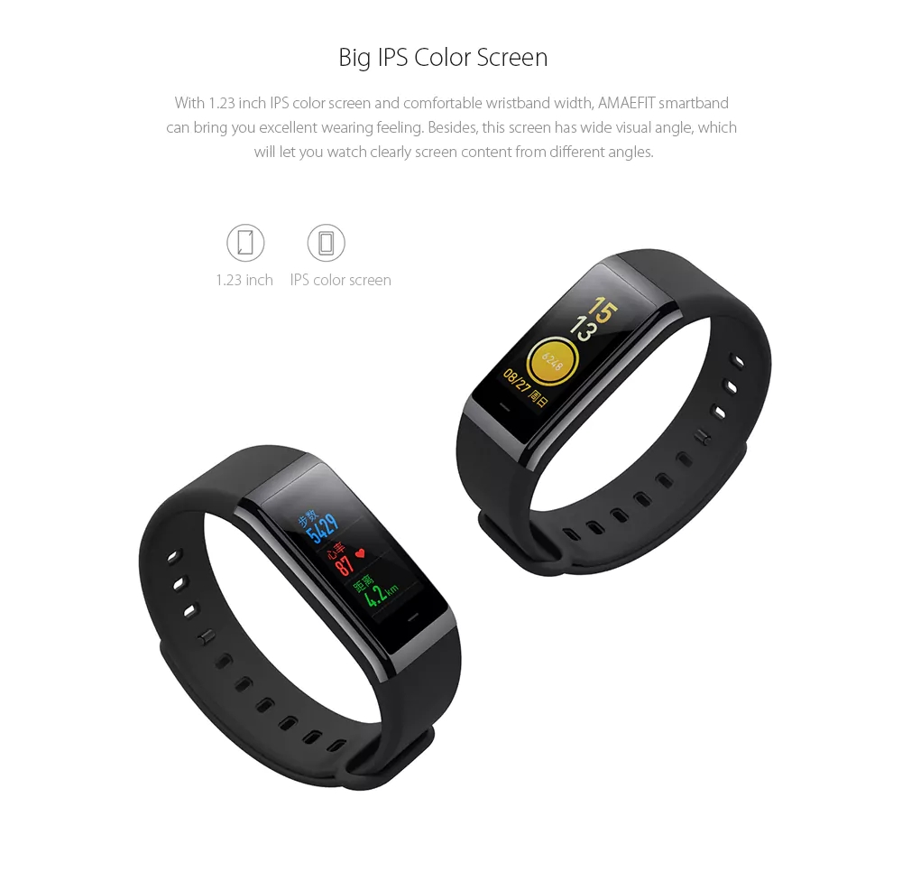 Original-Xiaomi-AMAZFIT-Cor-MiDong-123-inch-Colorful-IPS-Waterproof-Smart-Wristband-Chinese-Version-1202690