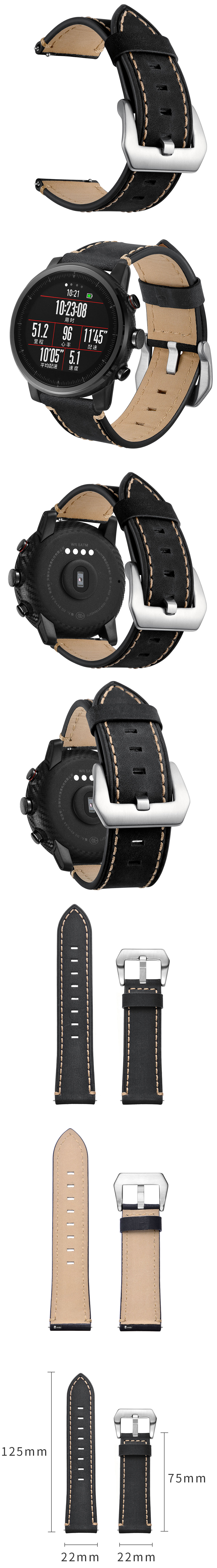 22mm-Genuine-Leather-Watch-Strap-Watch-Band-for-Huami-Amazfit-2-1442664