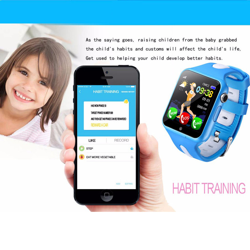 Bakeey-15inch-Touch-Screen-Children-Kids-GPS-LBS-Location-Call-Camera-Waterproof-Smart-Watch-Phone-1313160