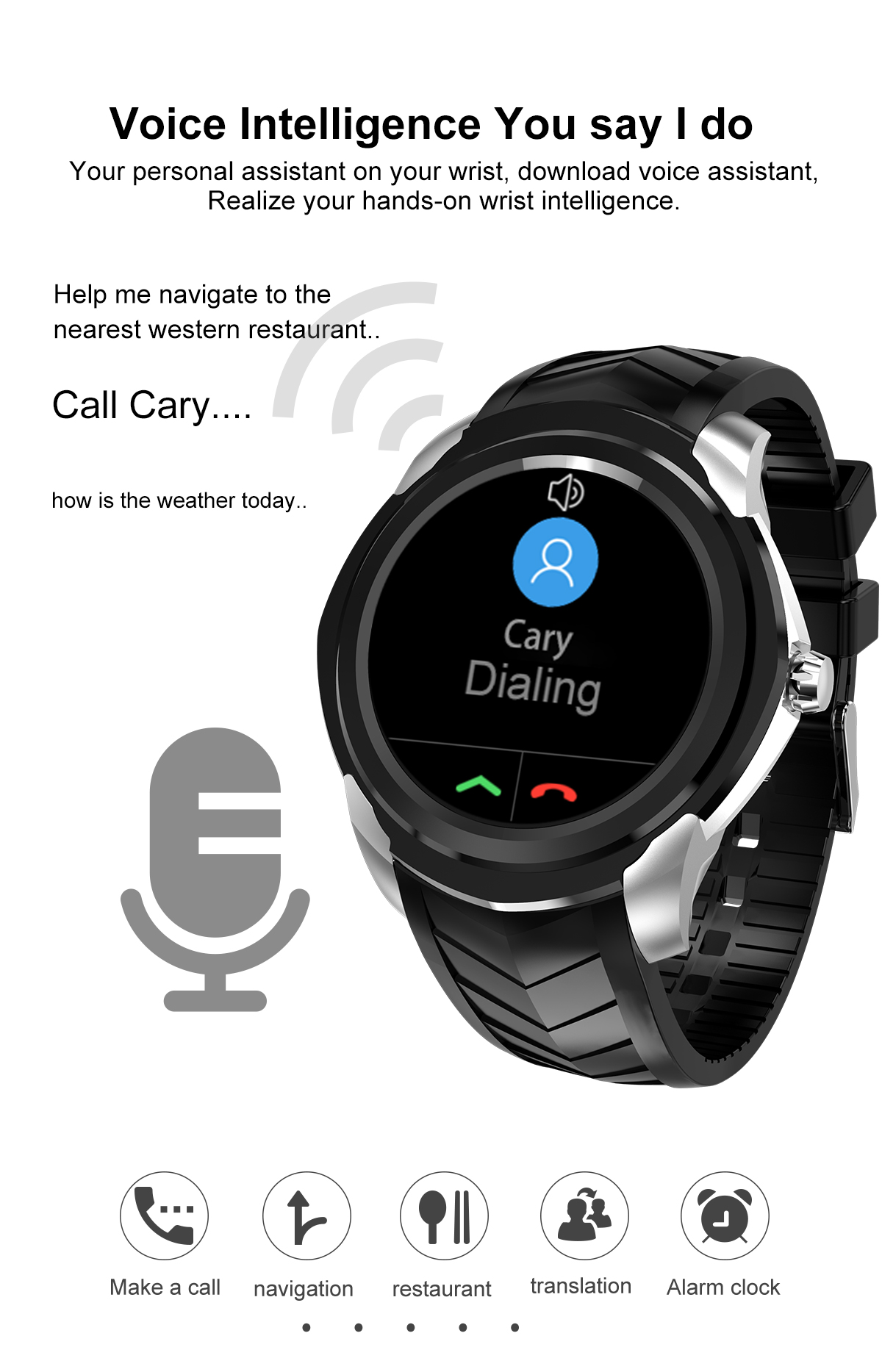 Bakeey-C1-13inch-512MB-8GB-GPS-Heart-Rate-Monitor-Pedometer-Bluetooth-Smart-Watch-For-iPhone-X-88P-1325340